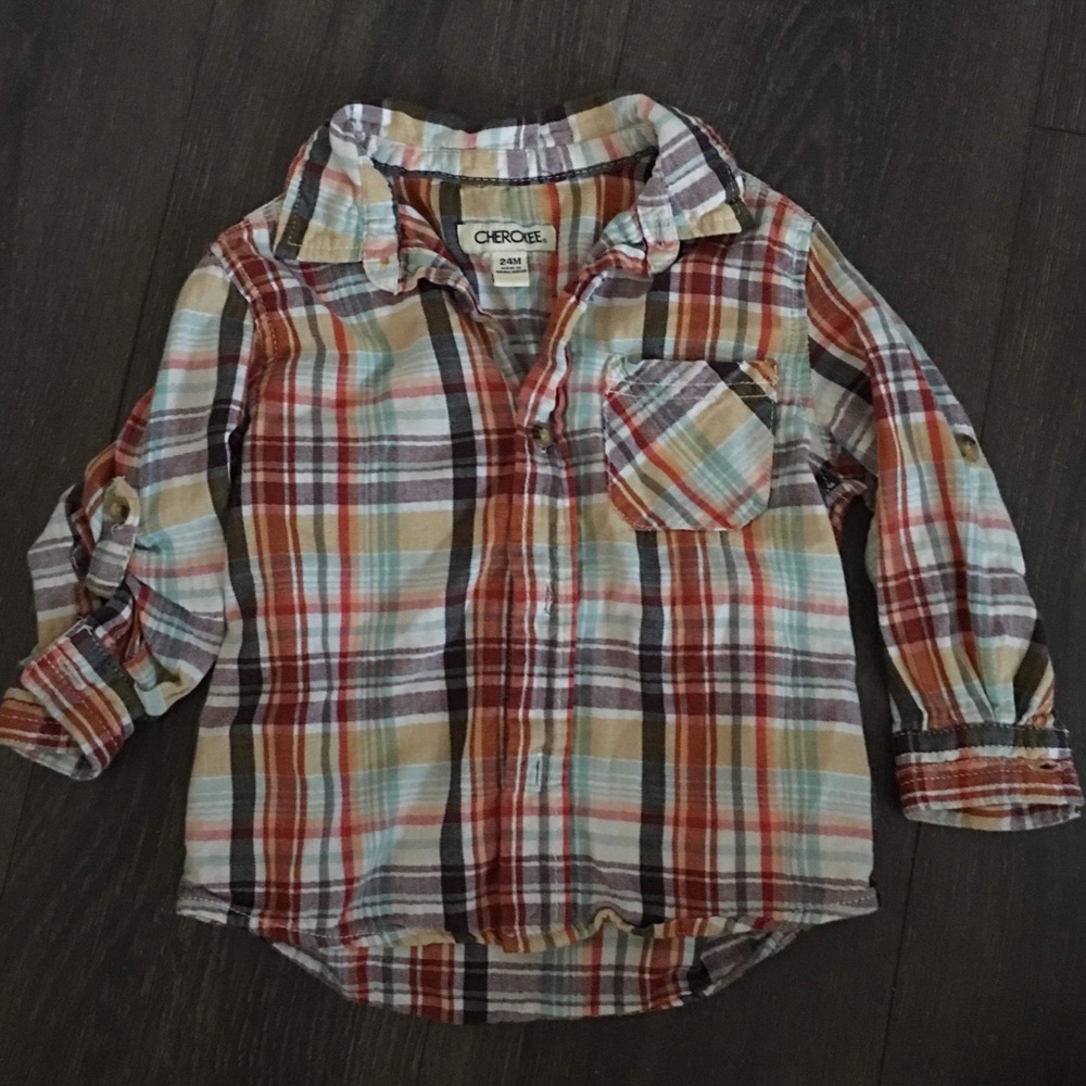 Toddler button up shirt